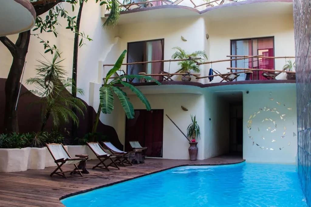 General view, Kinbe Deluxe Boutique Hotel, Playa Del Carmen