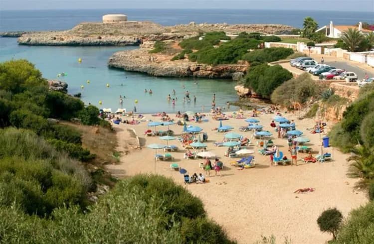 General view, Sa Caleta Playa, Menorca