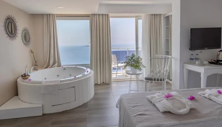 DOUBLE DELUXE SEA VIEW Room, La Kumsal Hotel, Dalaman