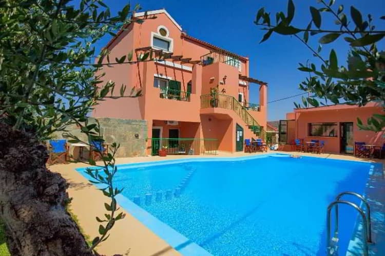 General view, Olive Tree Apartments, Crete
