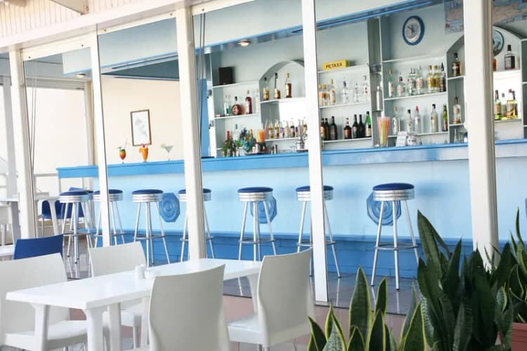 Bar, Evelyn Beach, Crete