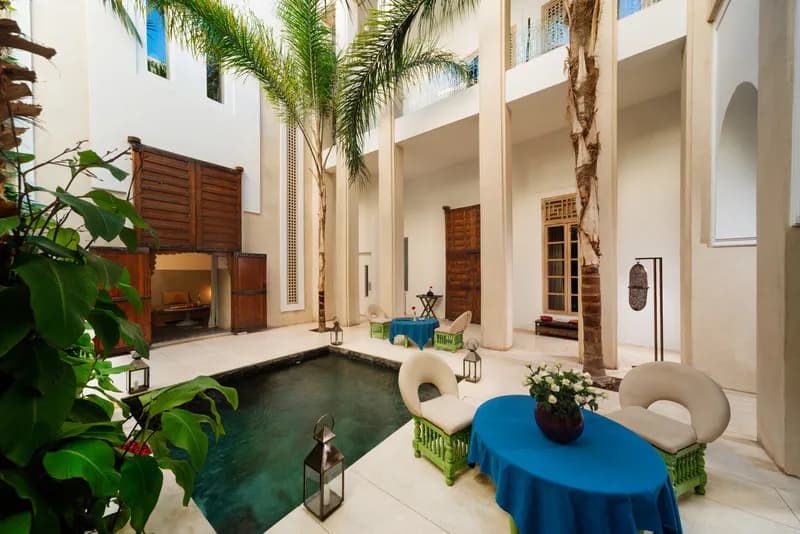 General view, Riad Due, Marrakech