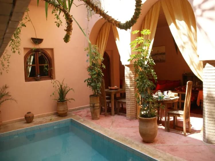 Pool, Riad Azenzer, Marrakech
