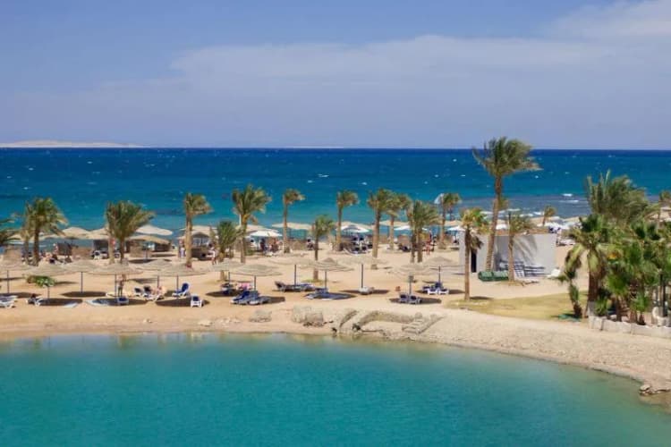 Beach, Golden 5 Almas Resort, Red Sea Riviera