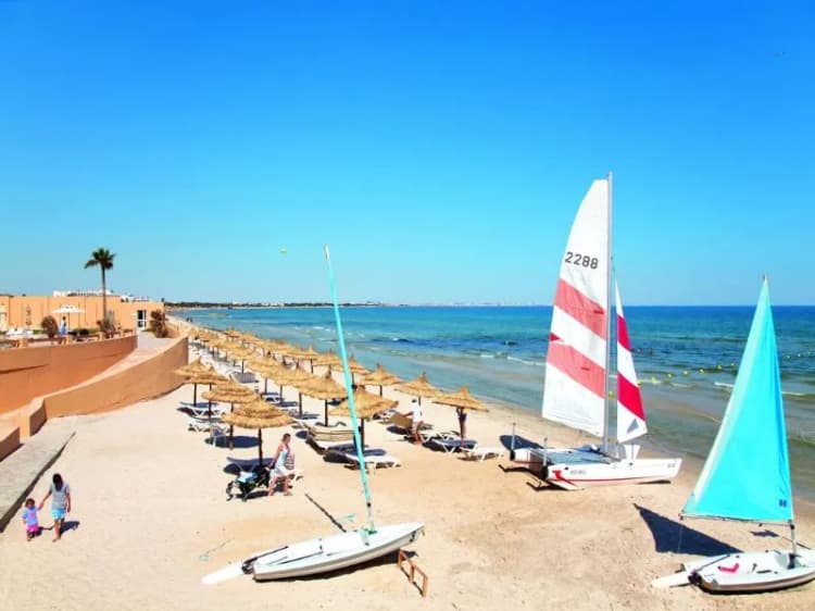 Beach, AQI Skanes Resort, Tunisia