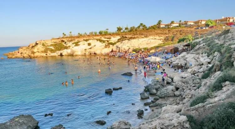 Beach, Amore hotel Apts, Cyprus