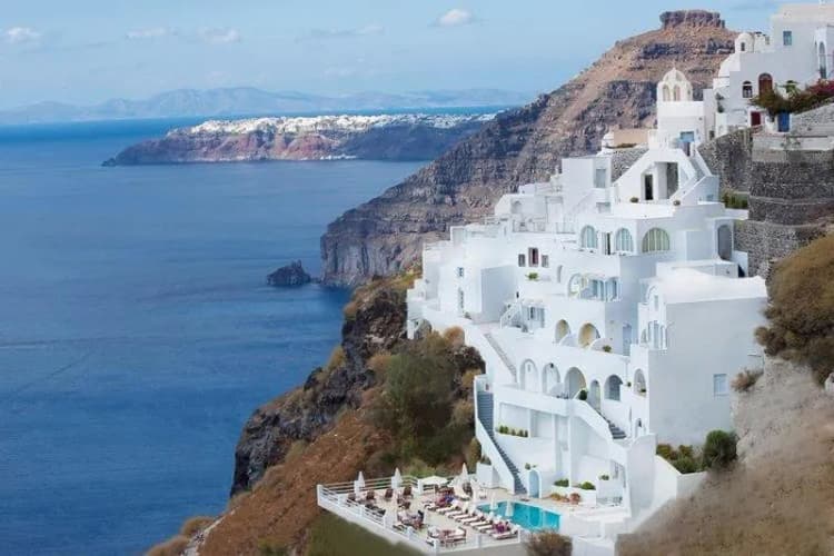 General view, Tzekos Villas, Santorini