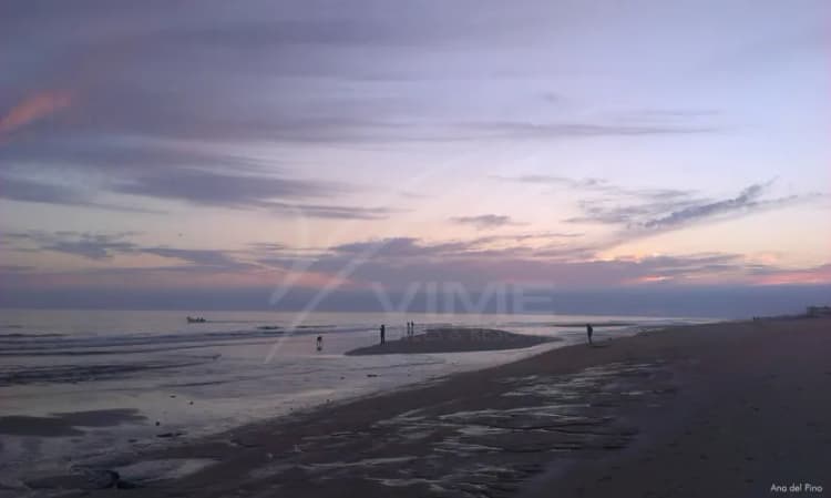 Beach, On Family Islantilla, Costa De La Luz