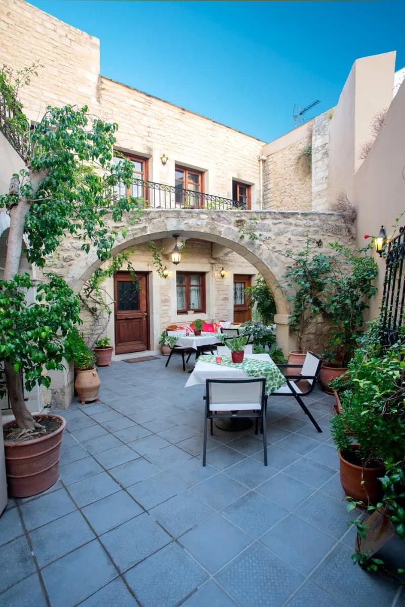 General view, Casa Moazzo, Crete