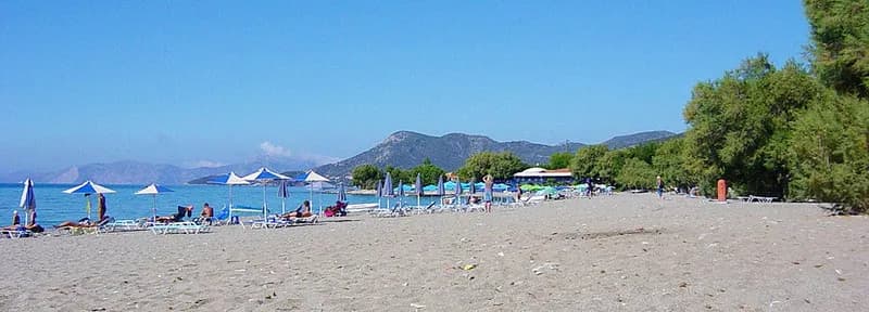 Beach, Smaragda, Samos