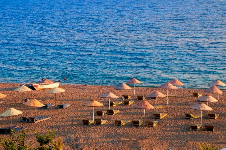 Beach, Dogan Beach Resort & Spa Hotel, Izmir