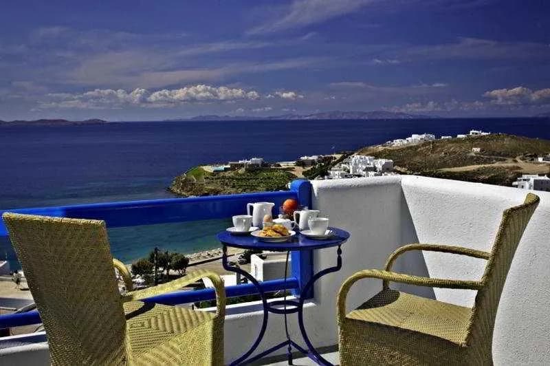 General view, Paolas Beach, Mykonos