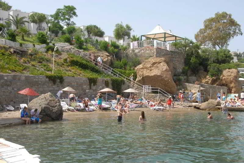 Beach, Peda Hotels Gumbet Holiday, Bodrum