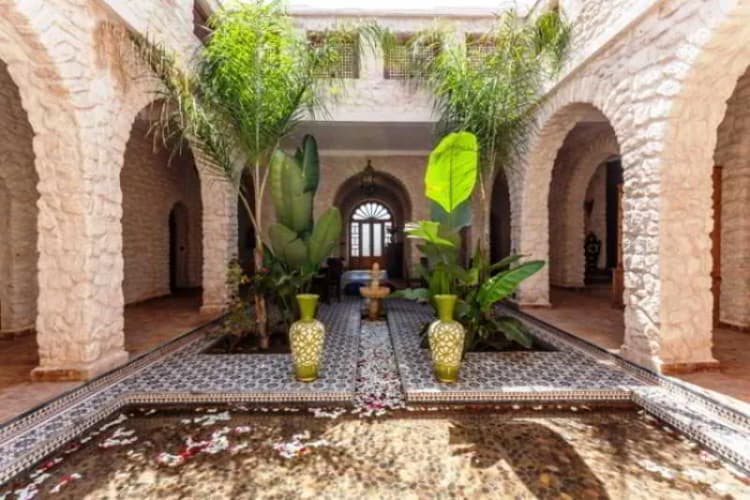 General view, Riad Dharma, Essaouira