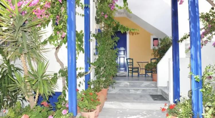 Lobby, Proteas Hotel, Santorini
