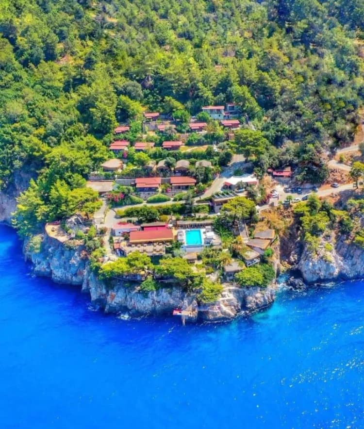 General view, Zakros hotel lykia, Dalaman