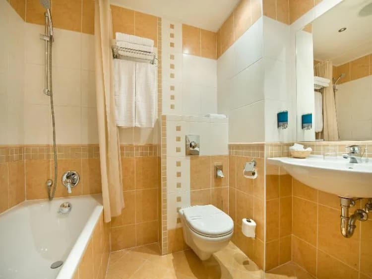 Double or Twin STANDARD Room, EA Hotel Rokoko, Prague