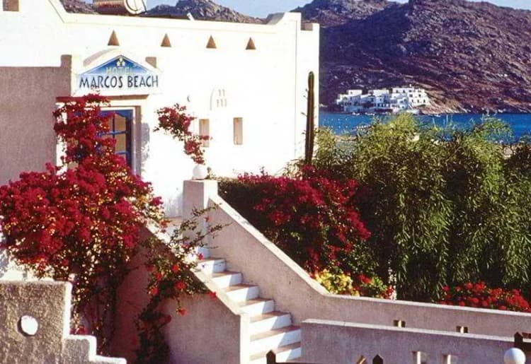 General view, Marcos Beach, Santorini