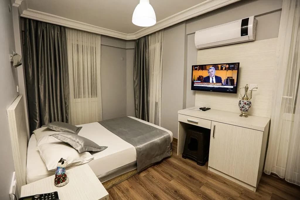 DOUBLE KING SIZE BED Room, Papillonada Hotel, Izmir