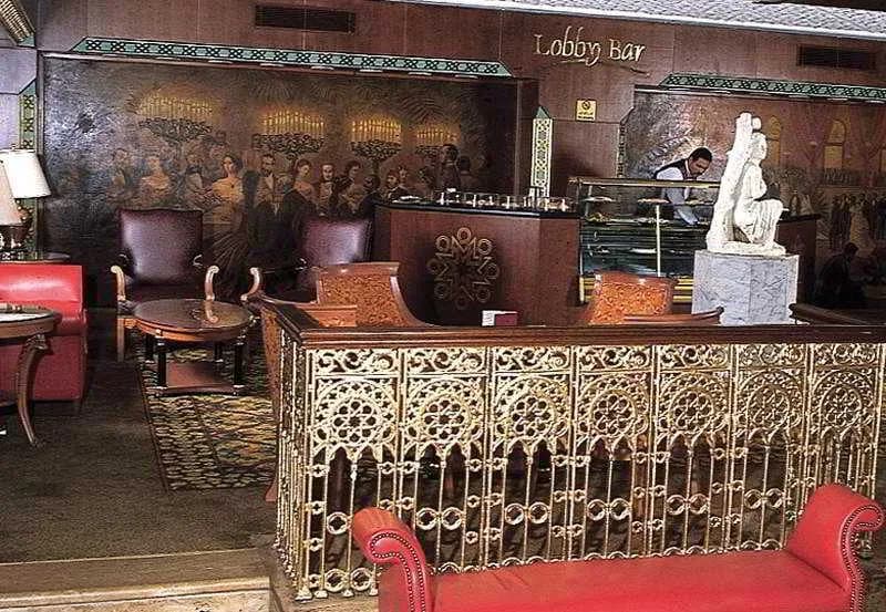 Bar, Cairo Marriott hotel & Omar Khayyam Casino, Cairo