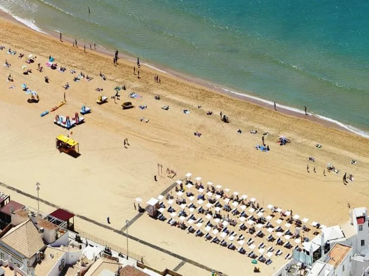Beach, Albufeira Beach Hotel, Algarve