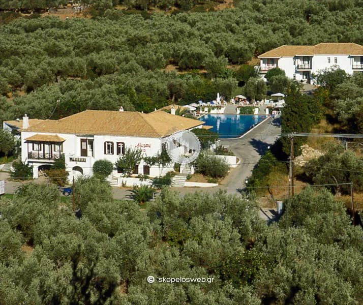 General view, Alkistis, Skiathos