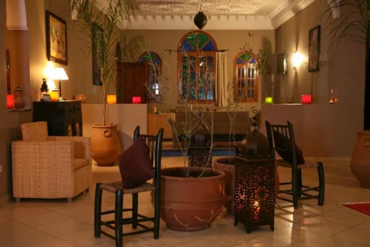 Restaurant, Riad Les 2 Mondes, Essaouira