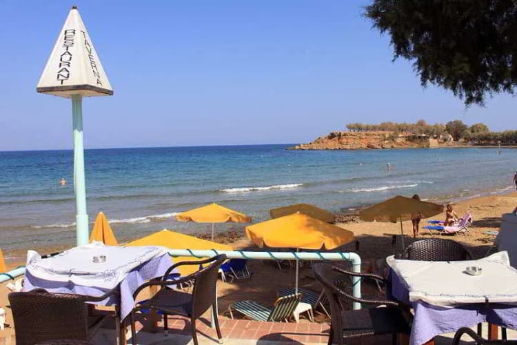 Beach, Calypso Hotel Apartments, Crete