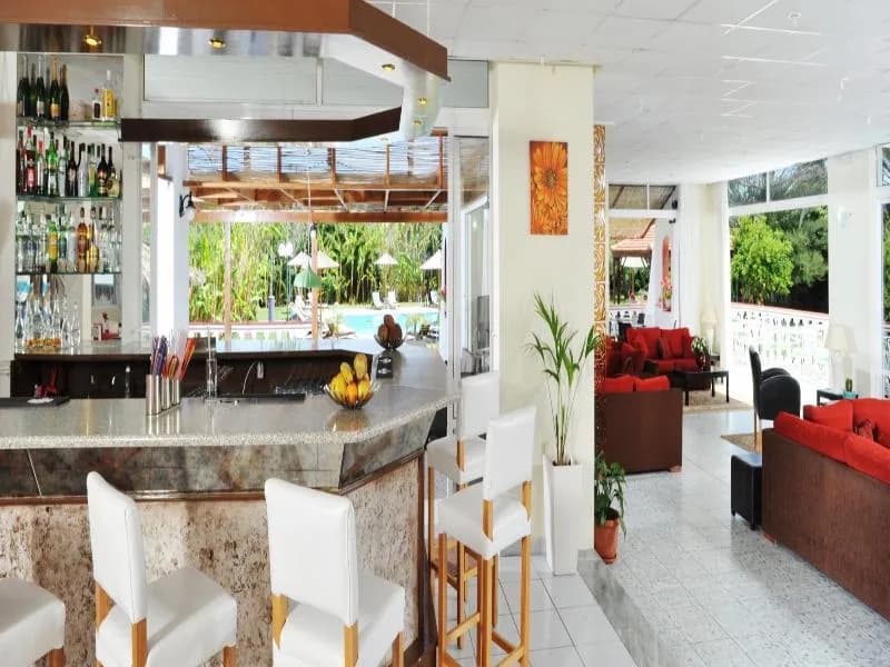 Bar, Naturist Angel Club Hotel, Rhodes