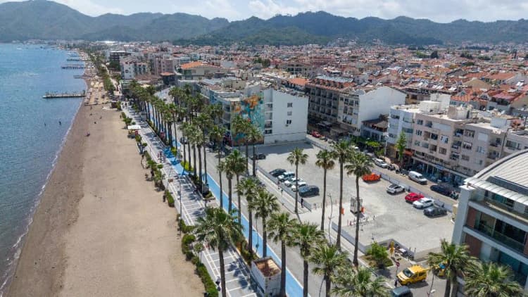 Beach, Fifty5 Suite Hotel, Dalaman