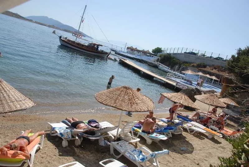 Beach, Akvaryum Hotel, Bodrum