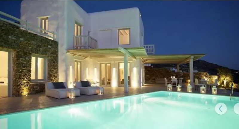Beach, Ammos Villas In Houlakia, Mykonos