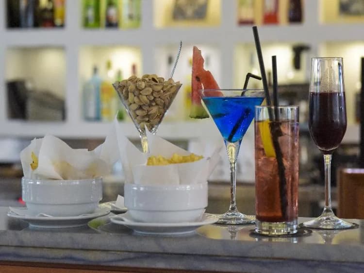 Bar, Grand Hotel Tiberio, Rome