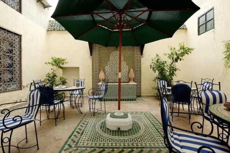 General view, Riad fes el bali, Fez