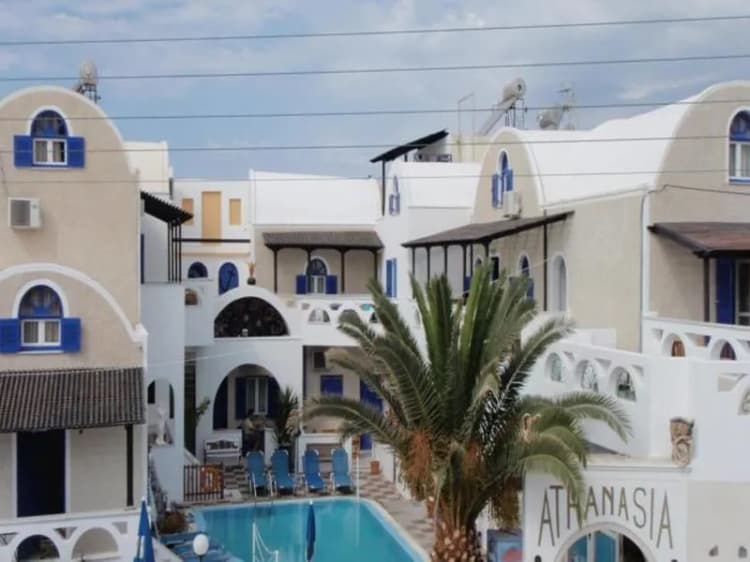 General view, Vp Belair, Santorini
