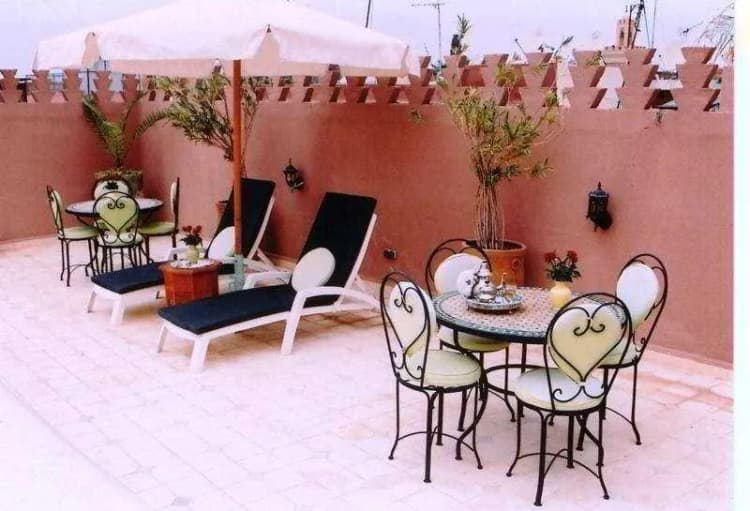 General view, Riad Massaoud, Marrakech