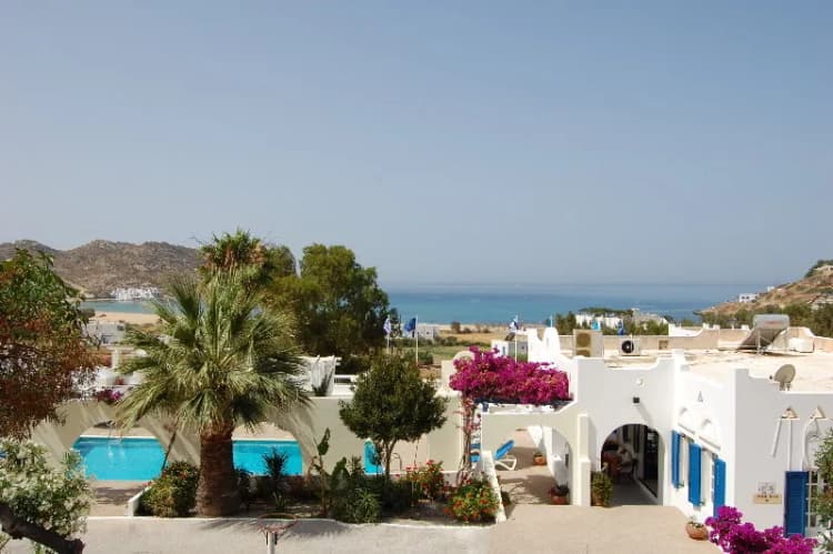General view, Marcos Beach, Santorini