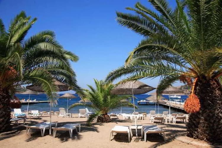 Beach, Princess Artemisia Hotel, Bodrum