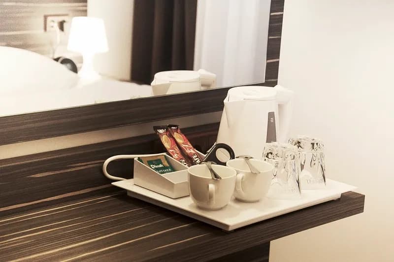 DOUBLE SINGLE USE STANDARD Room, Pergamin Apartments, Krakow