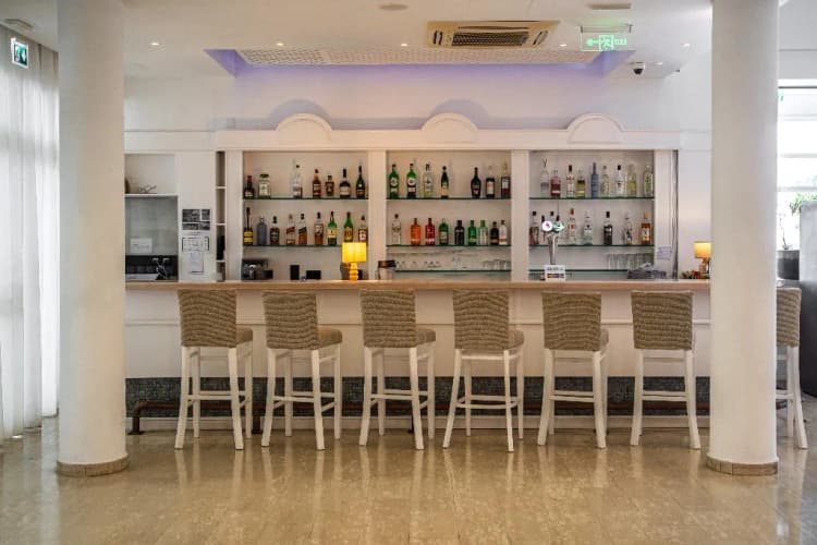 Bar, Anonymous Beach Hotel, Cyprus