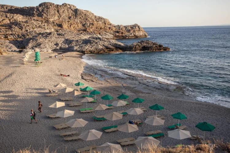 Beach, Ammoudi Beach, Crete