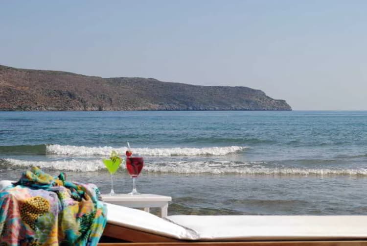 Beach, Maritas Apartments, Crete