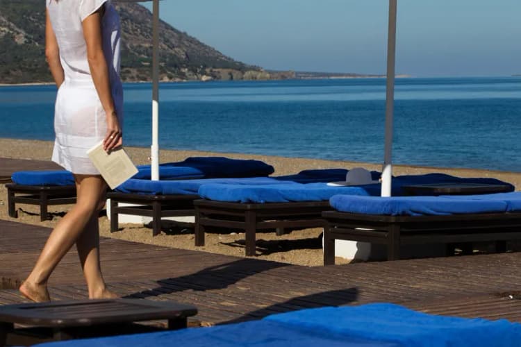 Beach, Anassa, Cyprus
