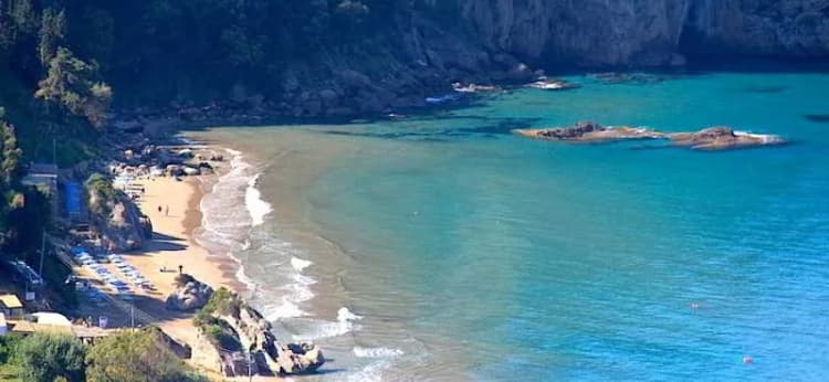 Beach, Sebastians Family Hotel, Corfu
