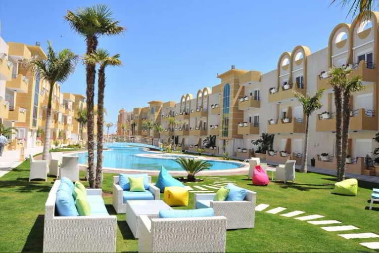 Pool, The Dunes Resort Apartments, Tunisia