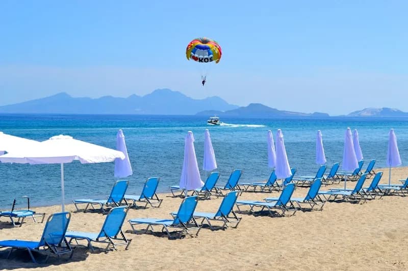 Beach, Island Resorts Maya (ex Valynakis), Kos