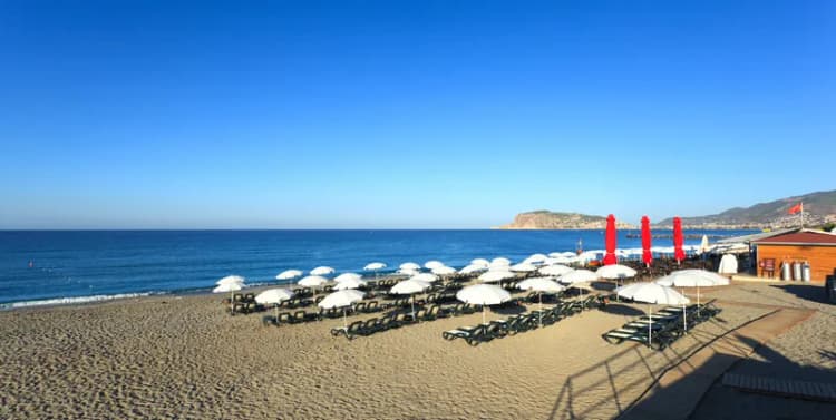 Beach, Diamond Hill Resort Hotel, Antalya