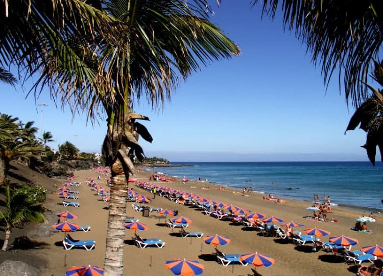Beach, Playamar, Lanzarote
