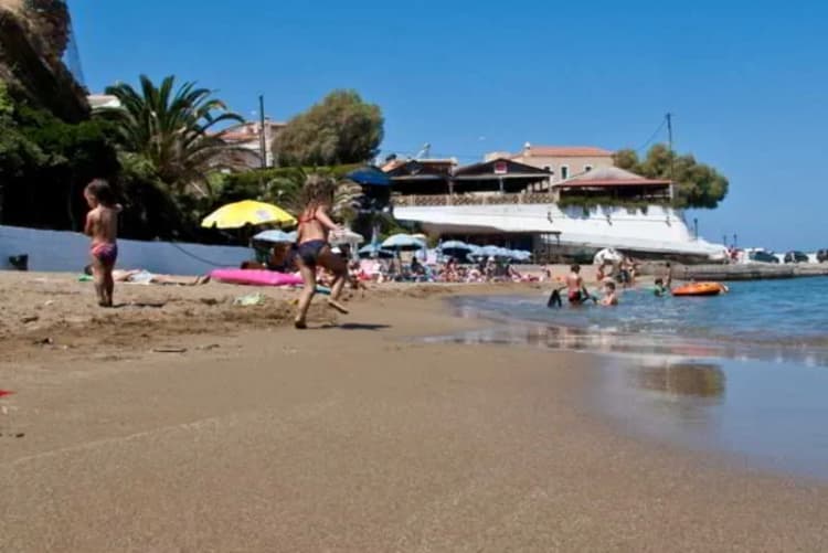 Beach, Marelina Villas, Crete