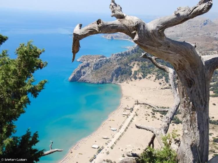 Beach, Anagros, Rhodes